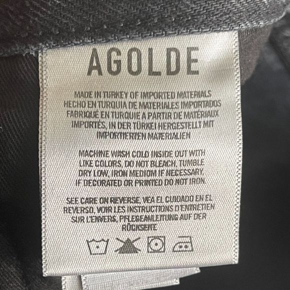 Agolde Women's jeans 90s pinch - Picture 9 of 13